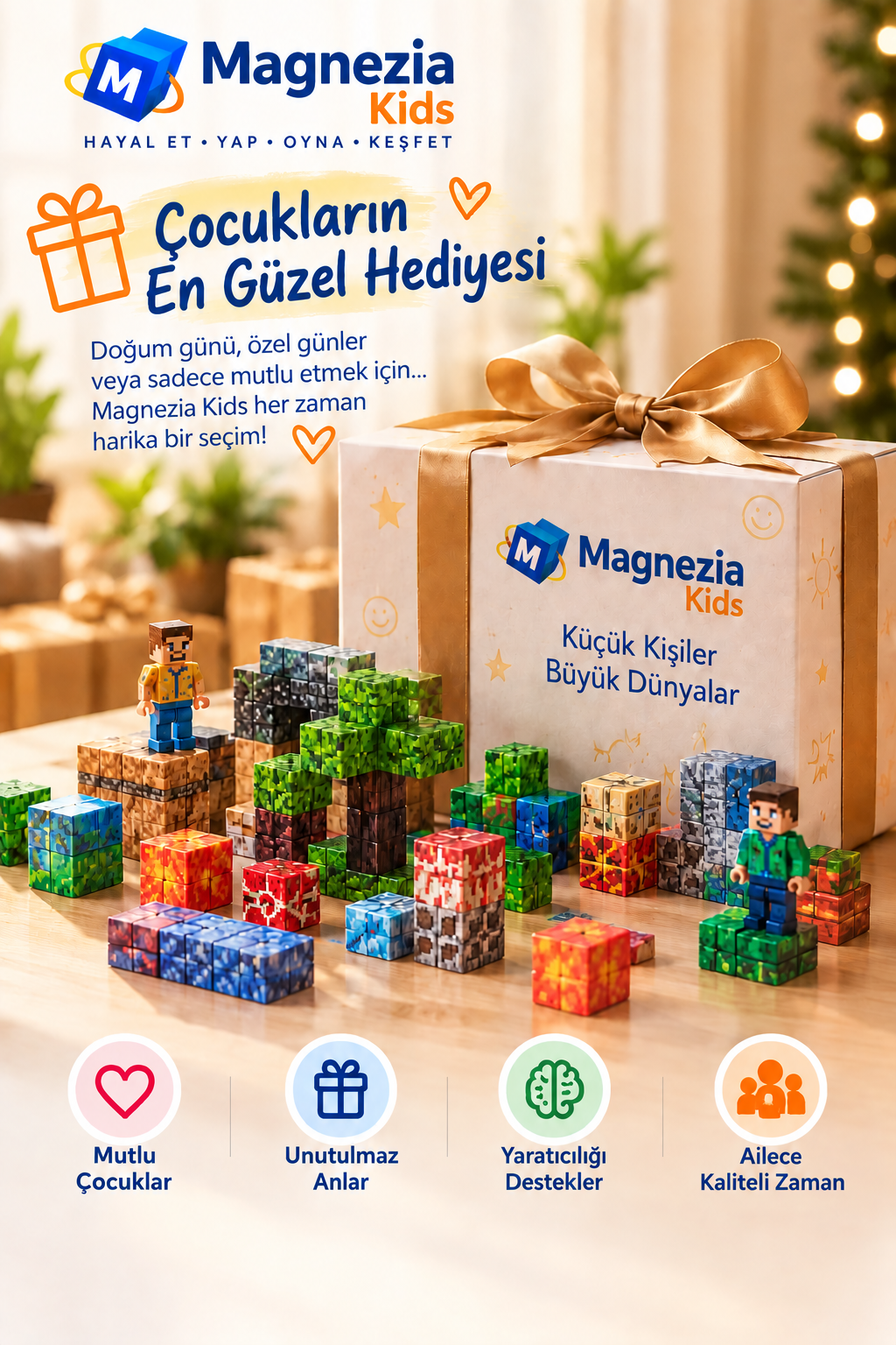 Magnezia Kids Yapı Küpleri